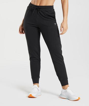 Dámské Kalhoty Jogger Gymshark Tréninková Černé | CZ 4117VRW